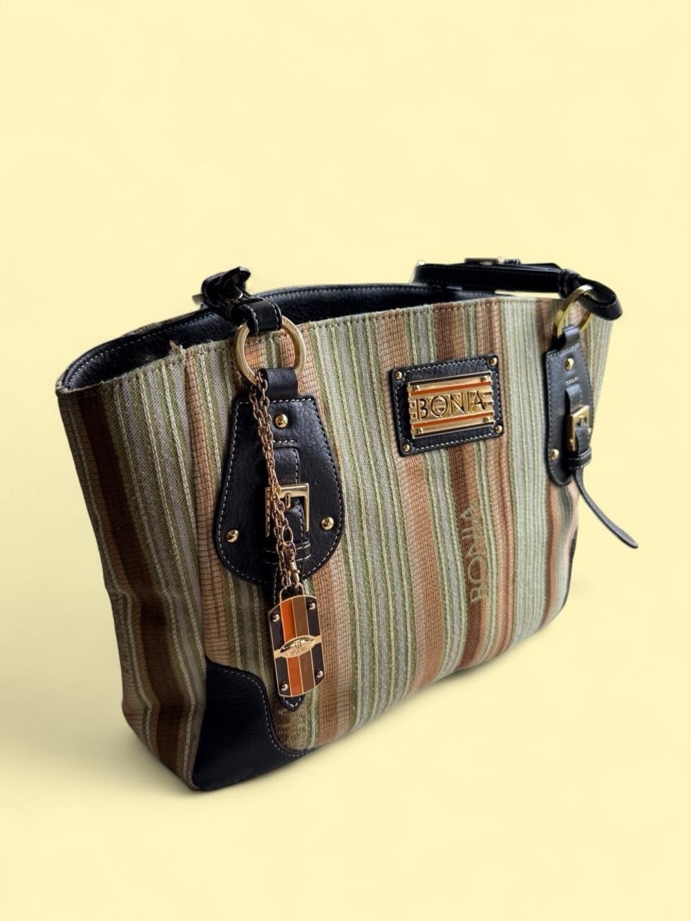Vintage Bonia Shoulder Purse with Matching Wallet